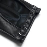 napoROCK (black) - Women’s driving gloves with thin lining made of natural lamb nappa leather #3