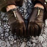 napoDONNA - brown gloves women