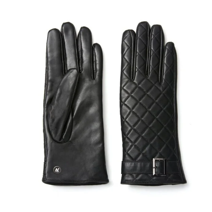 napoELEGANT (black) - Women’s gloves with lining made of lamb nappa leather #2