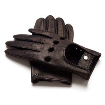 napoDRIVE (brown) - Men’s driving gloves without lining made of lamb nappa leather