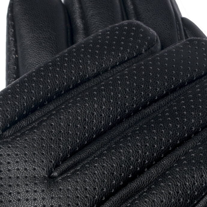 Women's touchscreen gloves from eco leather