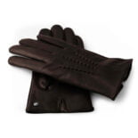 classic brown gloves for men