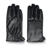 Touchscreen gloves from eco leather