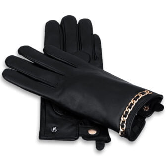 women's gloves with chain