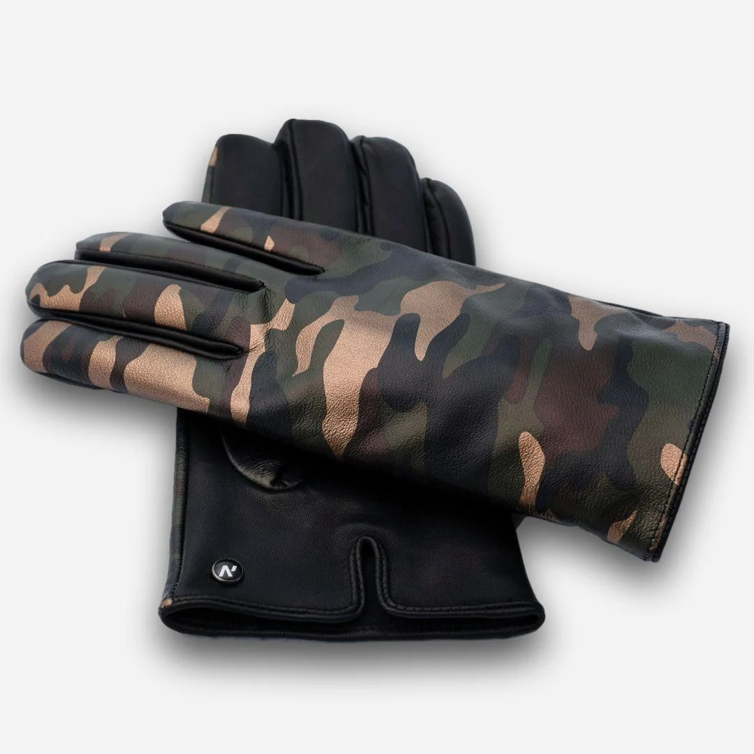 men's camo gloves