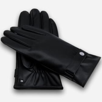 black men's eco gloves