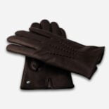 brown classic men's gloves