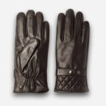 men's gloves with a clasp
