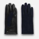 leather gloves with suede