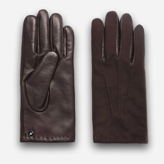men's suede gloves