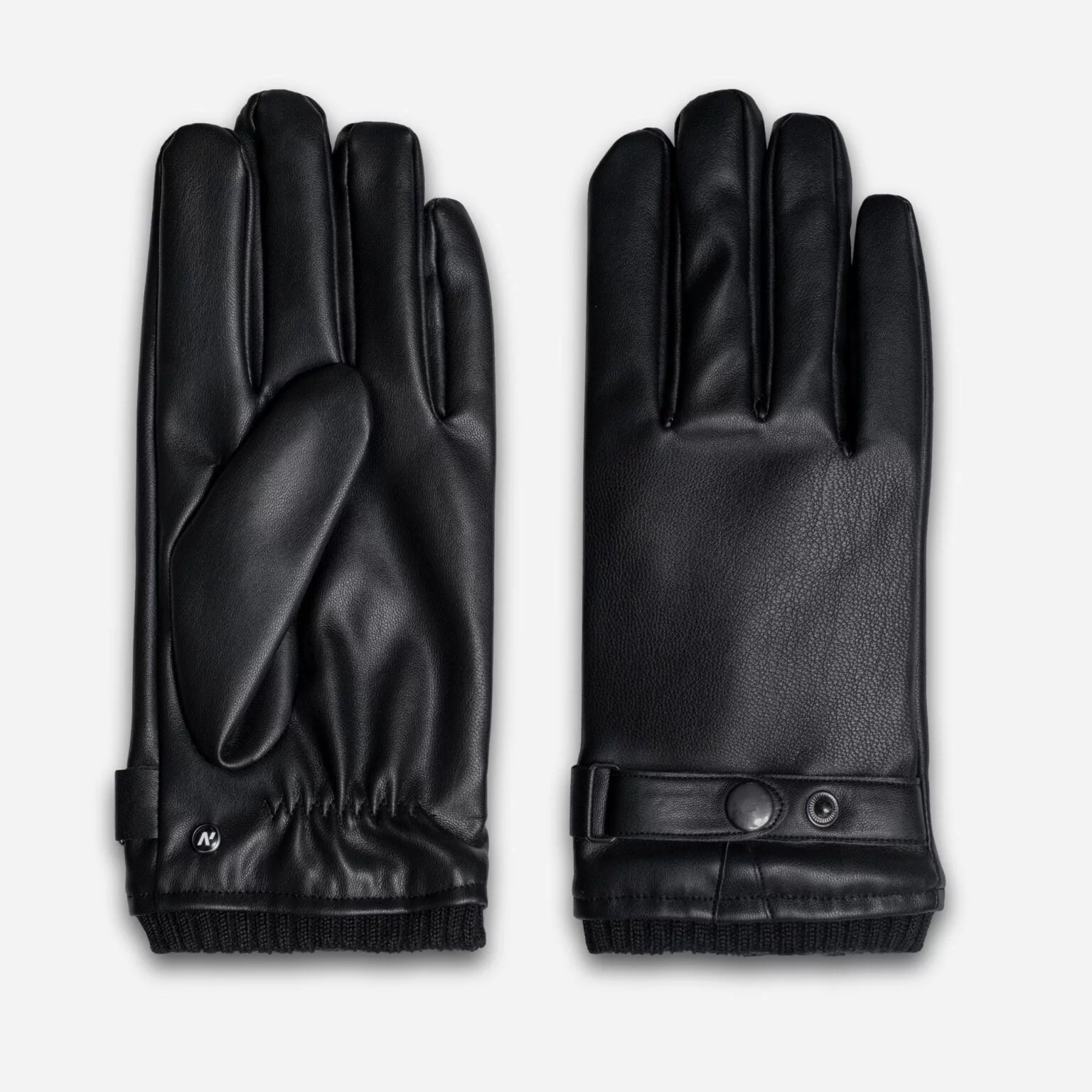 eco leather gloves for men