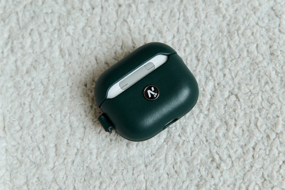 green case for AirPods