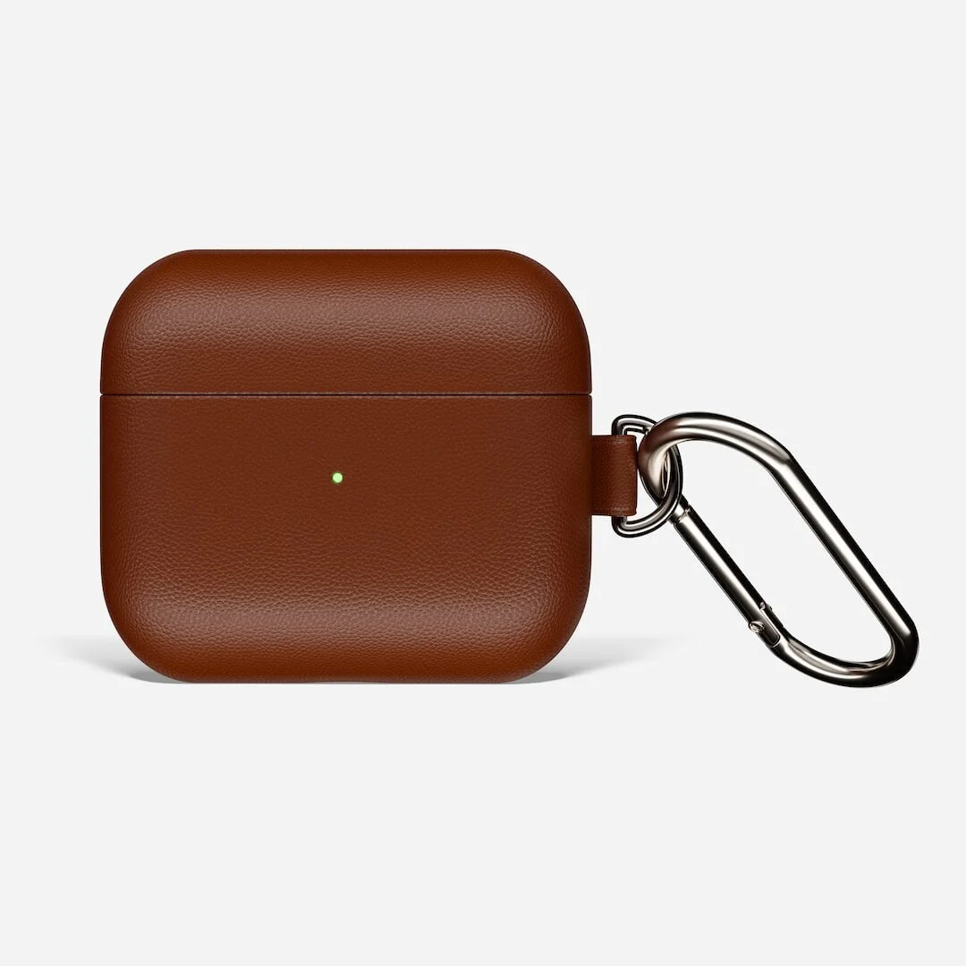 Leather case for AirPods 3 headphones
