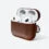 Brown audioCASE Classic Leather for AirPods 3 - elegance and protection