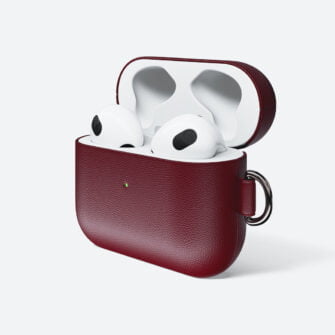 Ruby audioCASE Classic Leather for AirPods 3 - elegance and protection