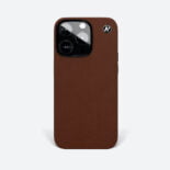Stylish brown case for iPhone