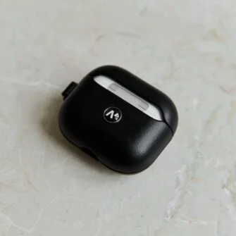 black case for AirPods